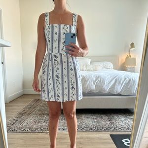 Reformation Linen Mini dress - never worn!